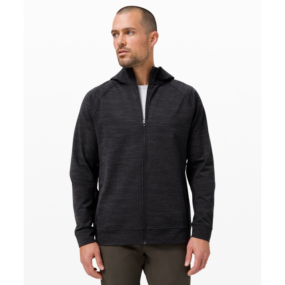 Lululemon City Sweat Hoodie Black Jacquard M